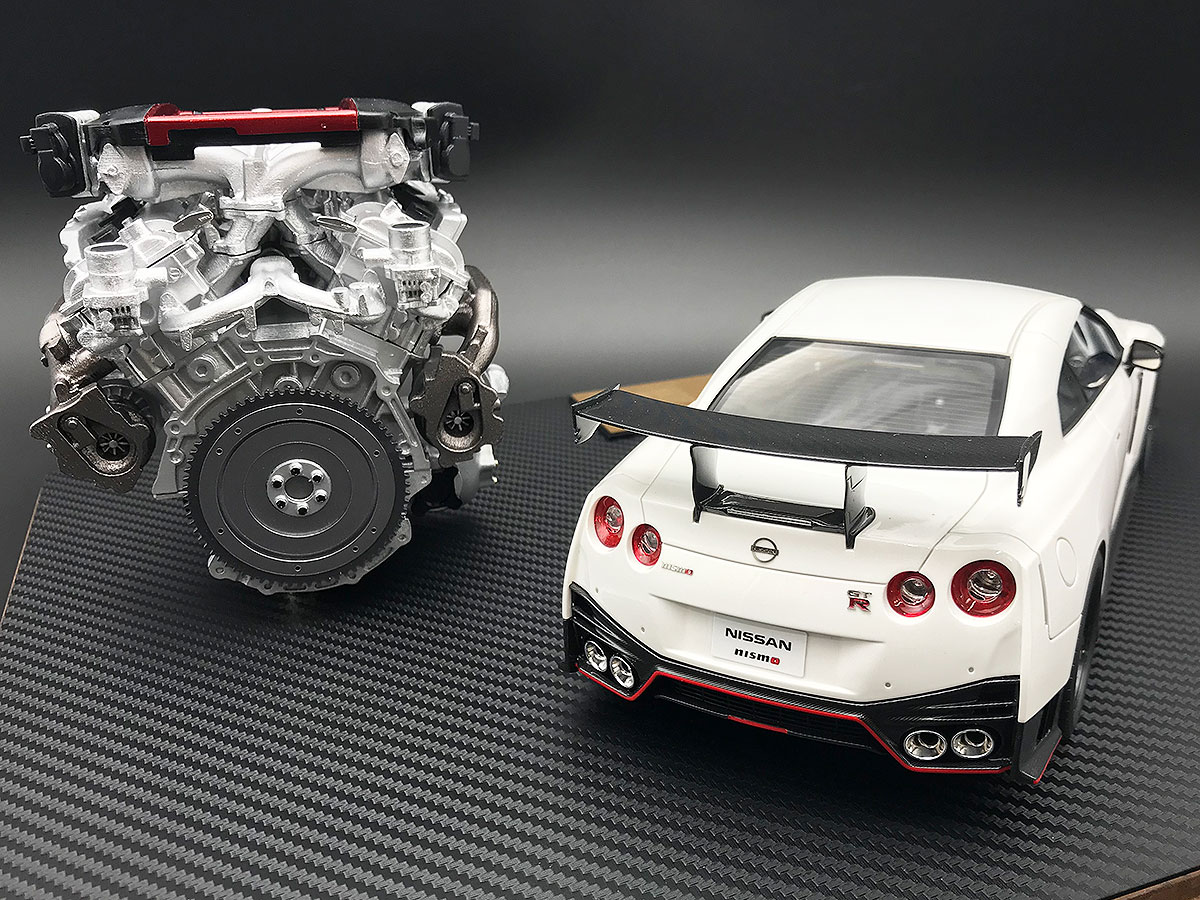 ディアゴスティーニ日産 エンジン R35 デアゴスティーニ、「週刊 日産 GT-R NISMO」を発売！1/8